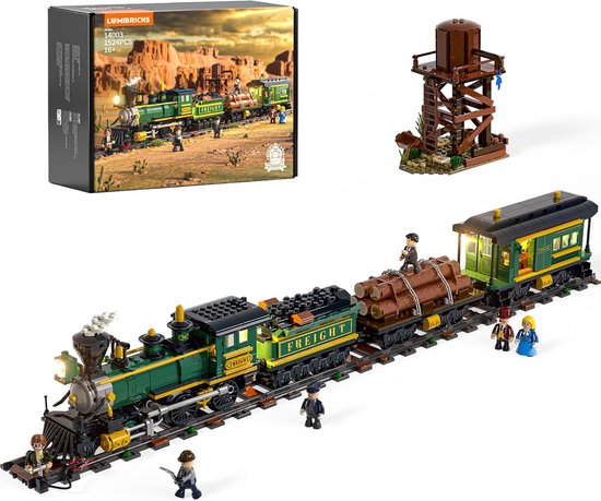 Model Bouw Rails Goederentrein Bouwset - Stoomlocomotief Model - Modelbouw Spoor ...