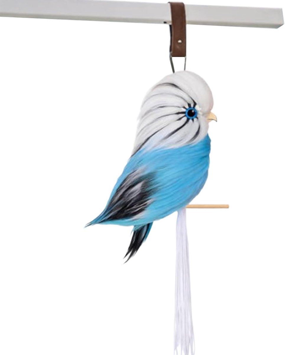 Kunstvogels Decoratie - Nep Papegaai - Buiten Versieren - Levendige Kleuren - 20 x 10 x 8 cm - Multicolor