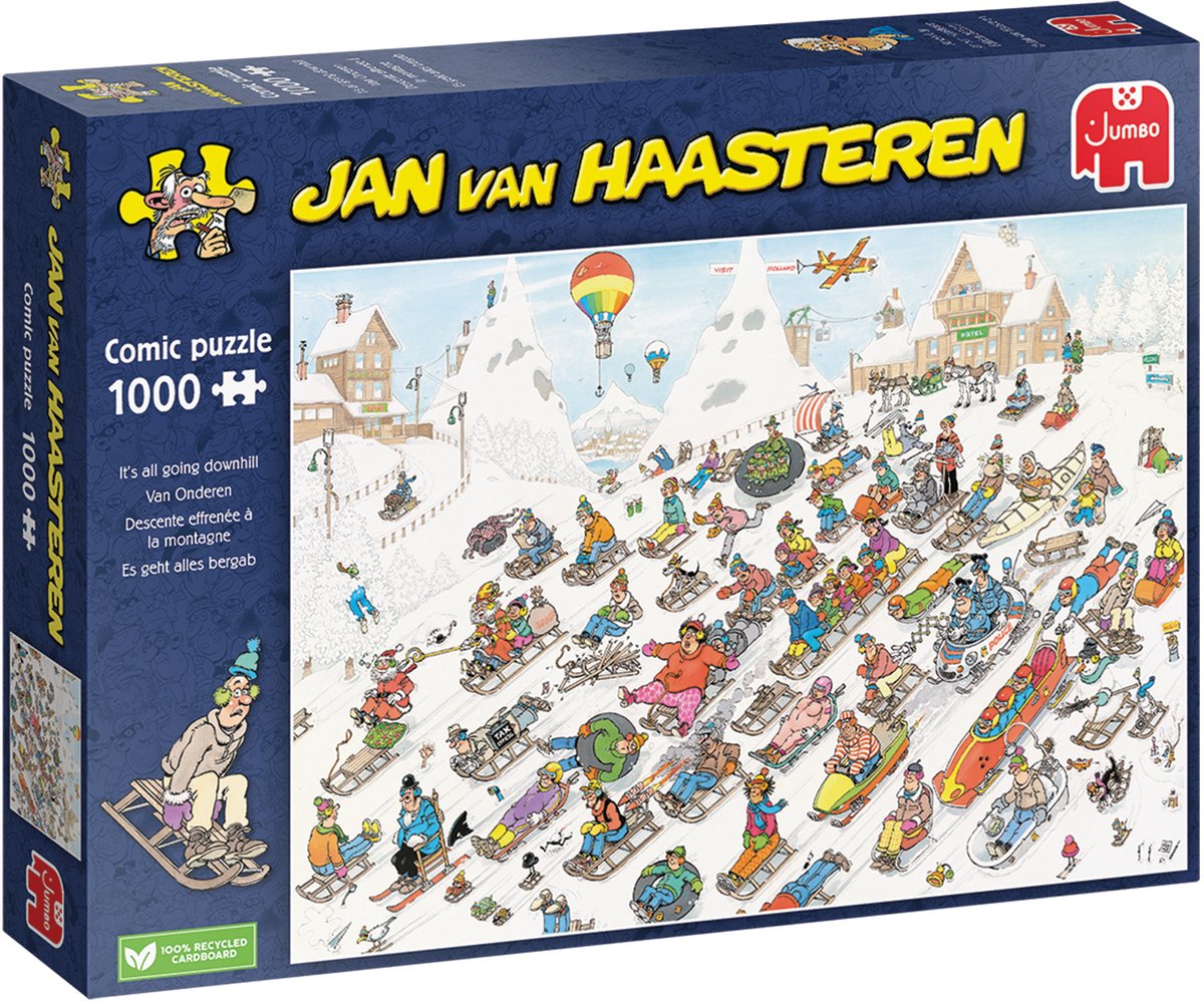 Bol.com Jan van Haasteren - Van Onderen! - 1000 stukjes - Puzzel aanbieding