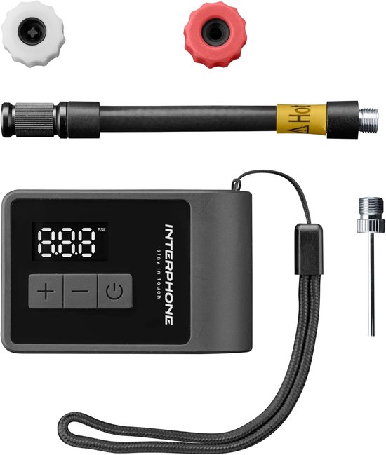 Fietsbanden Pomp - Mini Compressor - Banden Oppompen - Automatische Stopfunctie - 120 PSI - Zwart — afbeelding 3