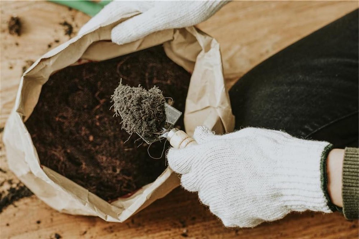 Biologische afvalzakken - Composteerbare zakken - Milieuvriendelijk afval scheiden - Met stabiele blokbodem - 10 liter 1000 stuks - Bruin