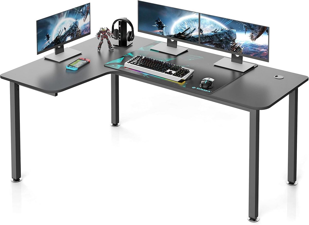 Hoekbureau Gaming - Bureau L Vormig - Computer Desk - werk meubel