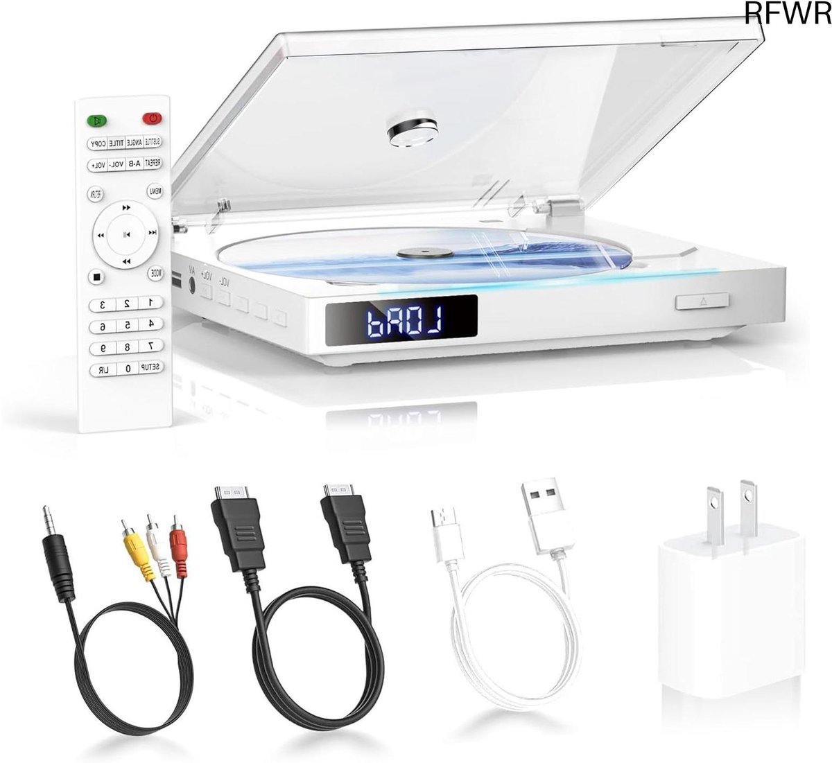 DVD Speler met HDMI - Blu Ray Spelers - Externe DVVD Speler - Zwart videoplayer