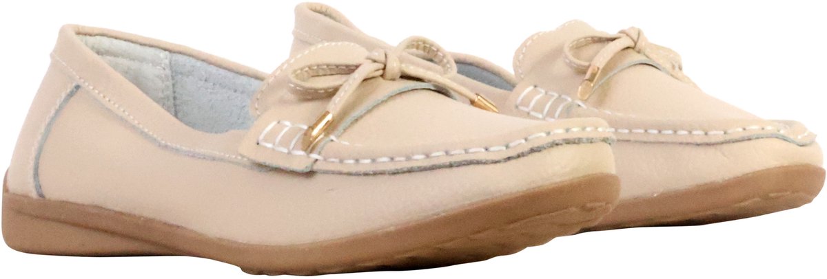 LBS leren mocassin