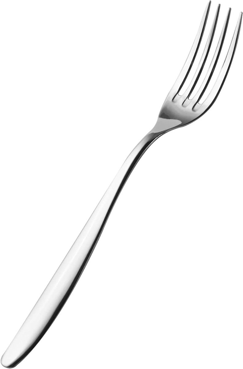 Tafelvork - Bestek Vork - Dineren Thuis - 2.5mm Dikte - 30 cm - Zilverkleurig