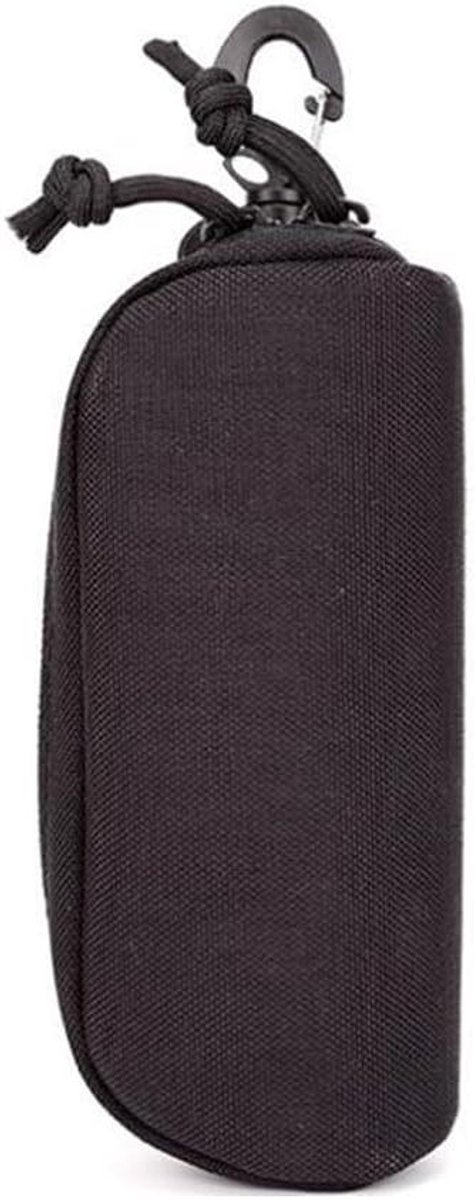 Brillen Etui - Zonnebril Tas - Veilig Opbergen - Met Riemclip - 19.2 cm - Zwart