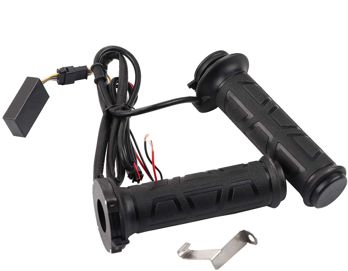 aladdien - Greepverwarming - Verwarmingsgrepen motorfiets - Elektrische handgrepen voor warme handen - 22 mm - Comfortabel rijden in de kou - Geschi..