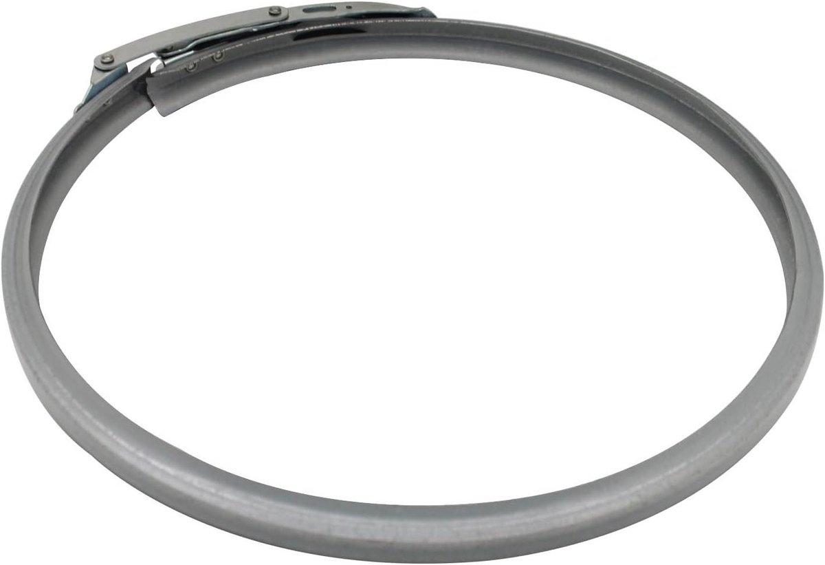 Spanring Metaal Vat - Klemring Hendel - Vat Afsluiten - Snelspan Systeem - OD430mm ID407mm - Zilverachtig