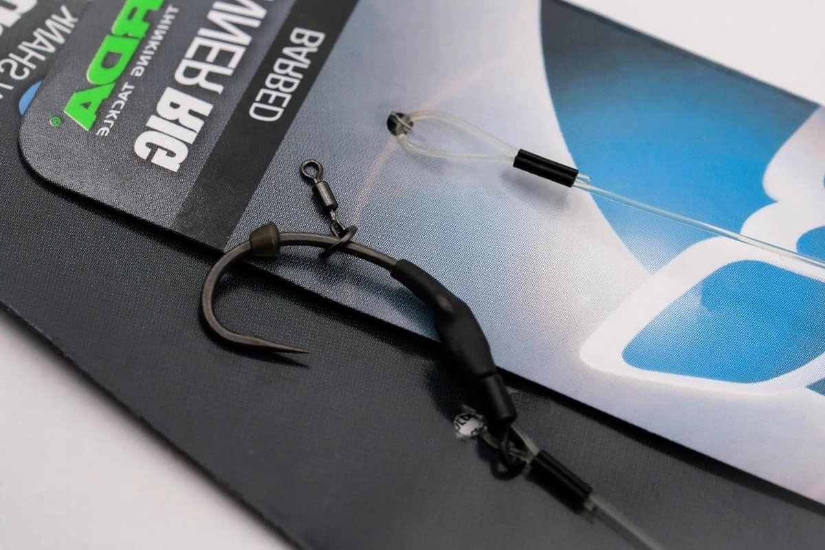 Spinner Rig - Vissers Rig - Grote Vissen Vangen - Veelzijdige Rig - 15 cm - Grijs