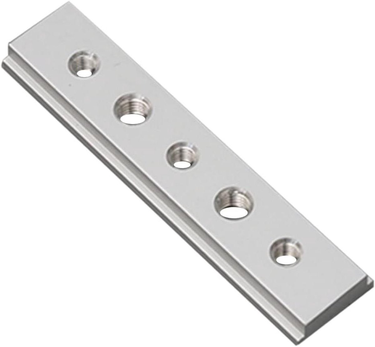T-railschuiver - Houtbewerking Glijder - Tafelfrees Bevestigen - Corrosiebestendig Aluminium - 100 mm - Zilver