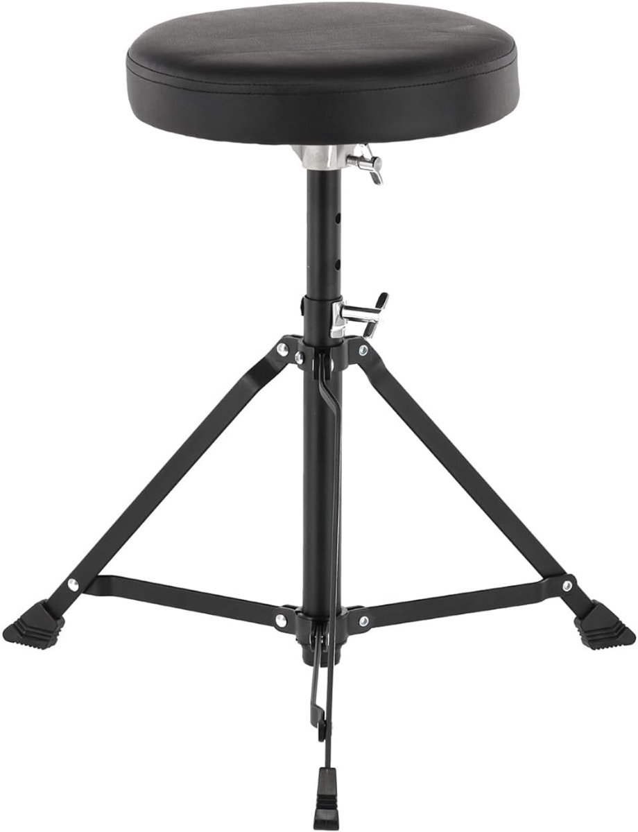 Core® Drumkruk - Kruk - Drumkruk Verstelbaar - in hoogte verstelbaar - Zwart -13cm x 30cm x 49cm