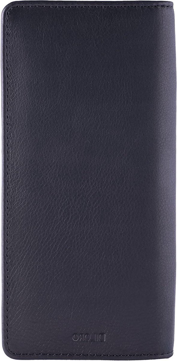 Leren Pennenhouder - Etui Brillen - Veilig Opbergen - Ritssluiting - 15 x 8 cm - Zwart
