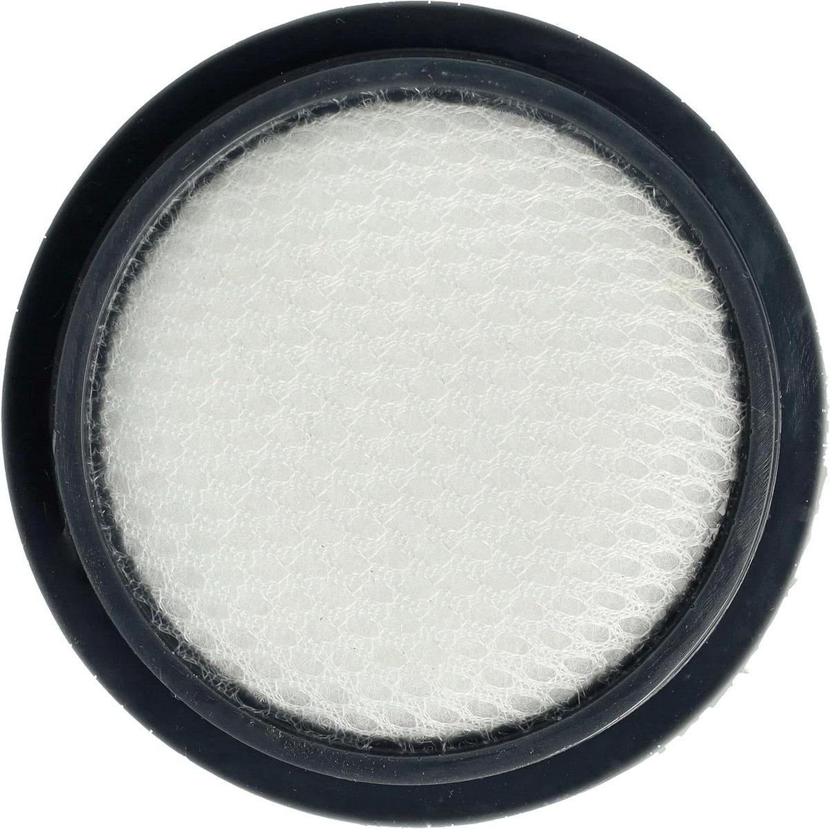 Voormotorfilter Stofzuiger - Motorfilter Matrasreiniger - Motor Bescherming - Afwasbaar Schuimrubber - 7.2 cm Diameter - Wit met Zwart