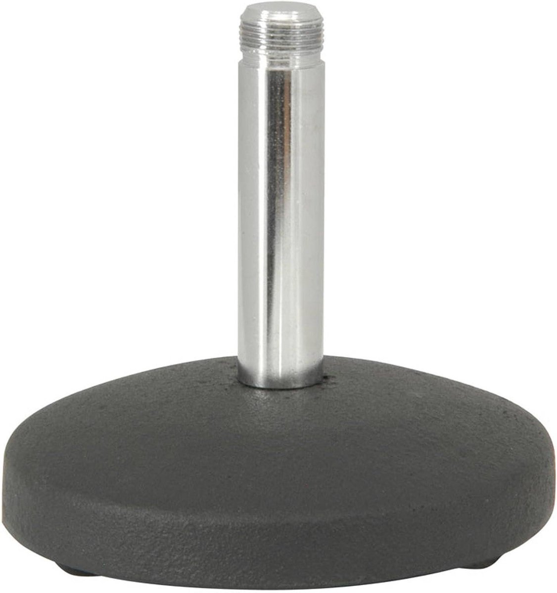 Microfoon Stand - Desktop Houder - Opnemen Podcast - Stevige Metalen Voet - 60mm Steel - Zwart