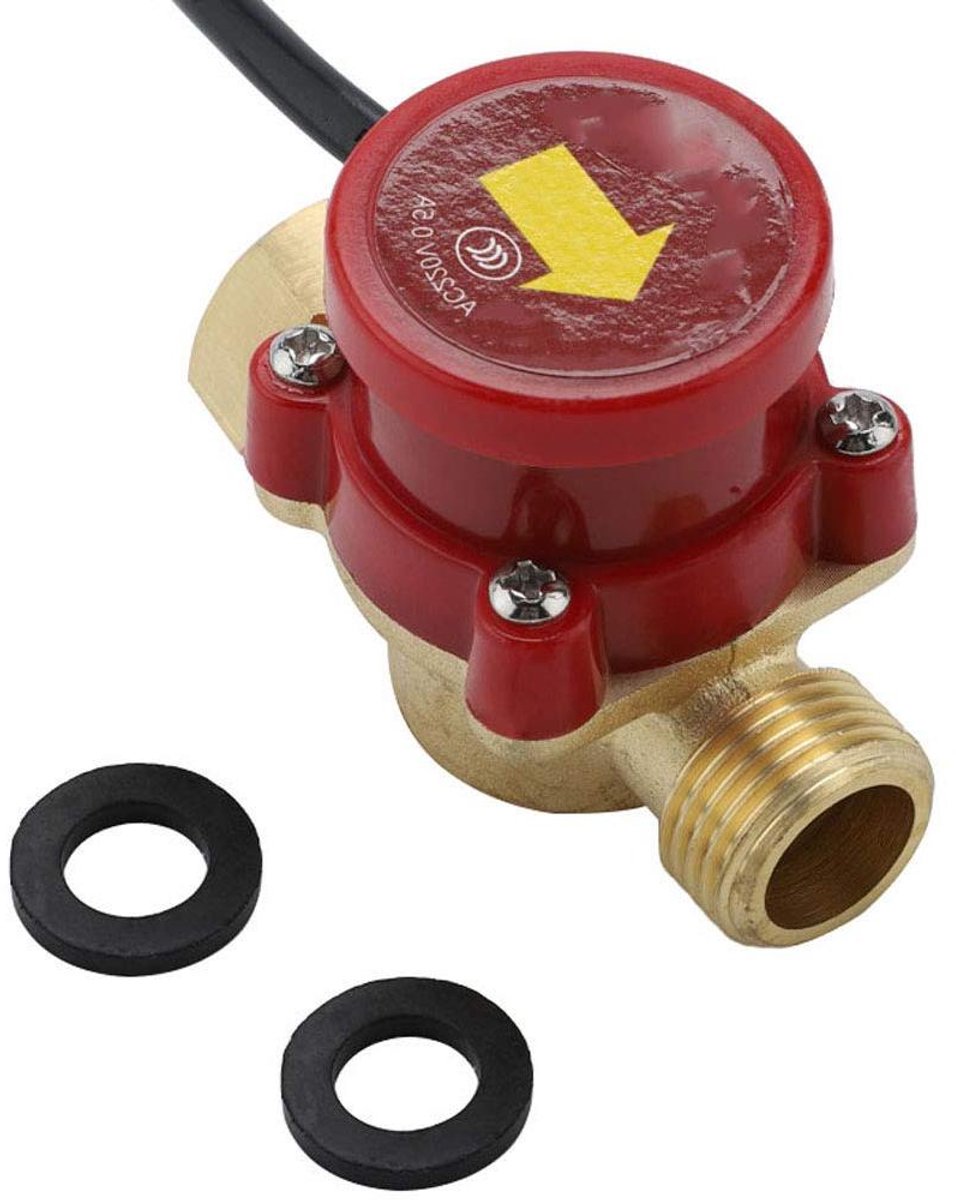 Waterpomp Flow Schakelaar - Automatische Pomp Controle - Lage Druk Verhoging - Vonkvrij Veilig Ontwerp - G1/2 Draad - Zwart