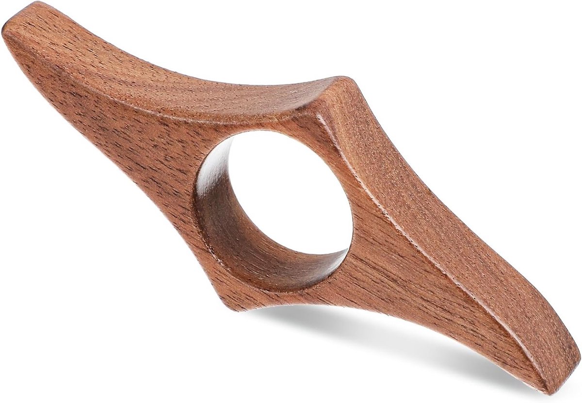 Houten Boekensteun met 22mm Binnen Diameter, Handgemaakt Bladsteun voor Boeken, Ideaal voor Boekliefhebbers en Boekenwurmen