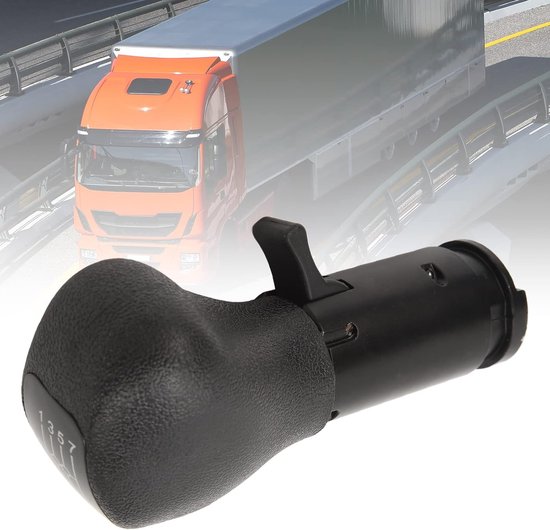 Schakelknop Vrachtwagen - Versnellingspookknop Hendel - Rijervaring Verbeteren - Eenvoudig te Installeren - Standaard Maat - Zwart van Merkloos — afbeelding 3