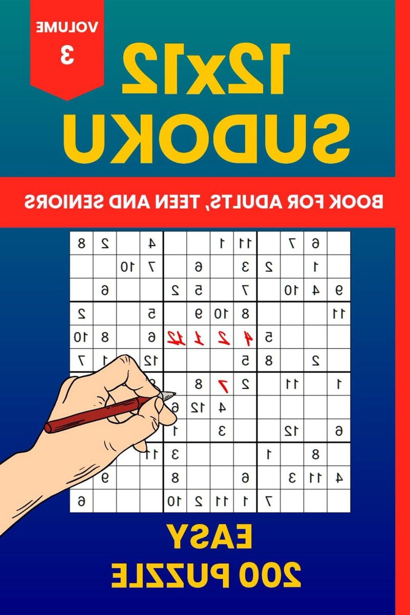 Sudoku Puzzelboek - Logica Spel - Hersenen Trainen - Grote Cijfers - 12x12 Raster - Niet gespecificeerd