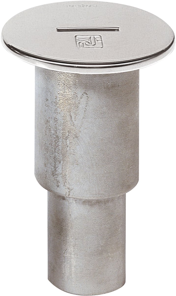 VETUS RVS vuilwater Dekvuldop voor Slang Ø 38 mm