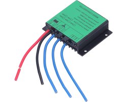 Windgenerator Laadregelaar - Windenergie Controller - Batterij Opladen - IP67 Waterdicht - 12V/24V 40A - Zilver Grijs