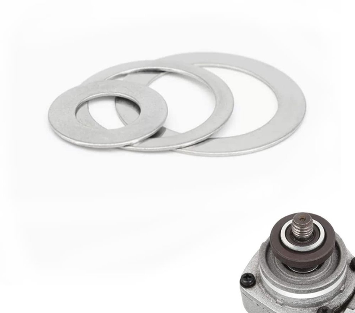 Adapter voor Cirkelzaagbladen, 3 Stuks Metalen Ringen voor Vermindering van Zaagdiameter (30x22.22mm) - Zaagaccessoires, Precisie en Compatibiliteit