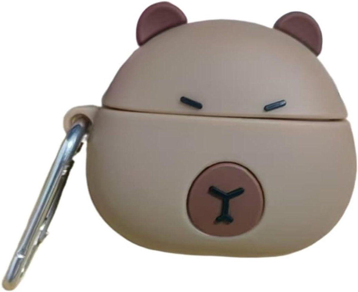 Airpods 4 Hoesje - Hoofdtelefoonhoes Beschermhoes - Bescherming Hoofdtelefoon - Schokbestendig Siliconen - 6 x 6 x 2 cm - Meerkleurig