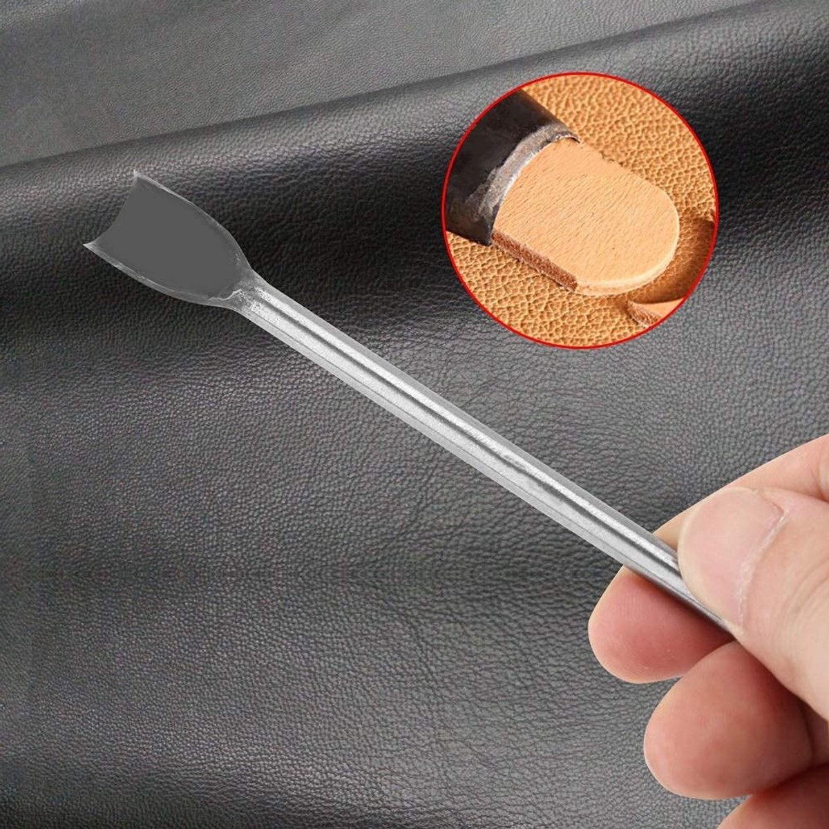 Semicirculaire pons cutter voor leerbewerking, 10, 20, 30mm, ideaal voor riem naaien, handwerk en DIY-projecten