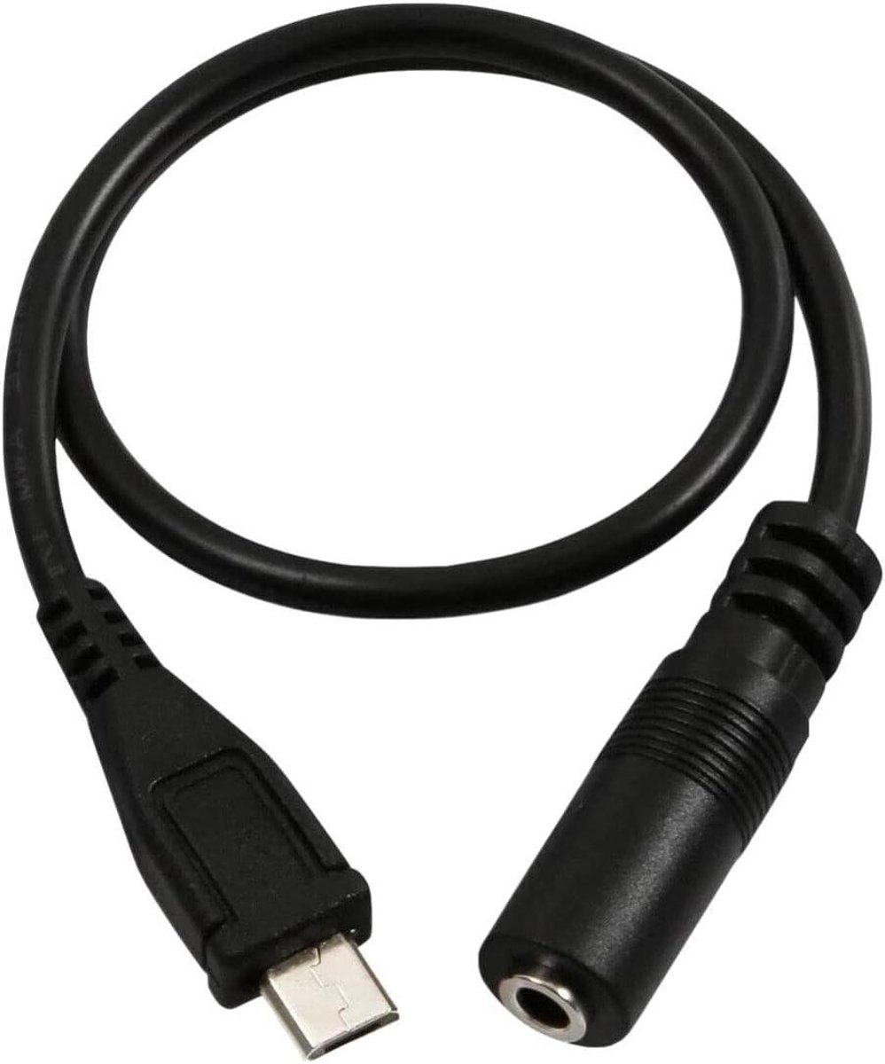 Audio Adapter Kabel - Hoofdtelefoon Adapter - Muziek Luisteren - 5pin naar 3.5mm - 11.8 cm - Wit