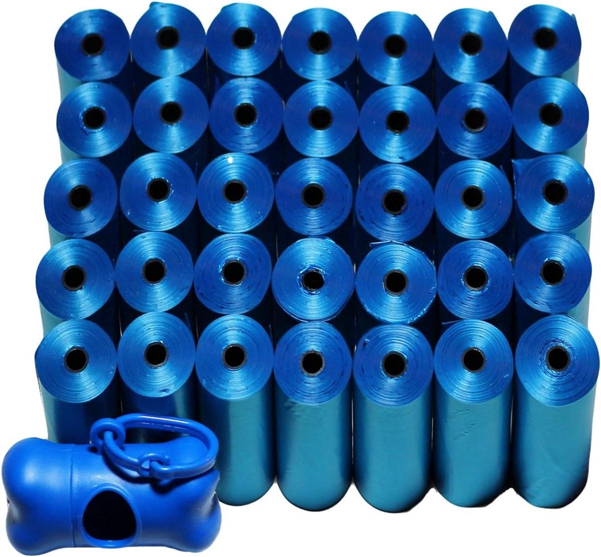 Hondenpoepzakjes - Afvalzakken Huisdier - Hondenafval Opruimen - Stevige Zakken - 700 stuks - Blauw
