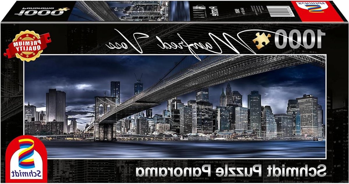 Legpuzzel 1000 stukjes - Fotografie puzzel Panorama - Ontspanning thuis - Gedetailleerde stadsfotografie - 1000 stukjes - Alle kleuren