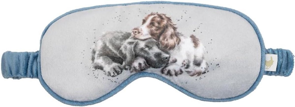 Hondenoogmasker - Slaapmasker Reismasker - Comfortabel Rusten - Superzacht Materiaal - 210x105x30mm - Geïllustreerd