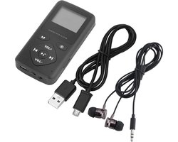 By shayne - Draagbare Radio - Mini Radio met Bluetooth - Compact en Lichtgewicht - DAB+ Zakradio - Geschikt voor Wandelen en Joggen