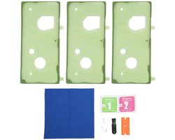 Allecto - Vervangende Back Cover Sticker - 3 Stuks - Voor Galaxy Note 20 Ultra 5G - Geel - Dubbelzijdig - Reparatie DIY - Smartphone Accessoire