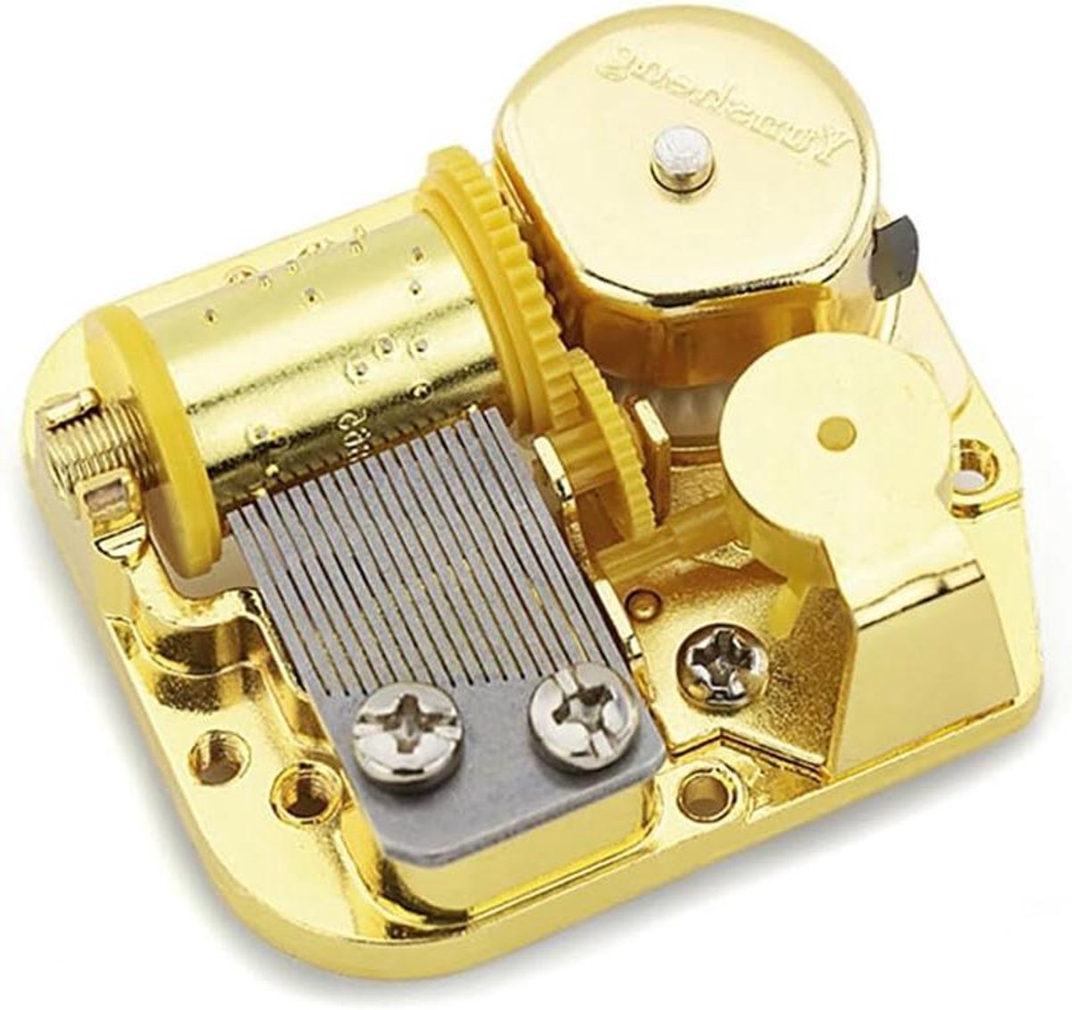 Muziekdoos Uurwerk - Muzikale Beweging DIY - Muziek Maken - Roestbestendig Verguld