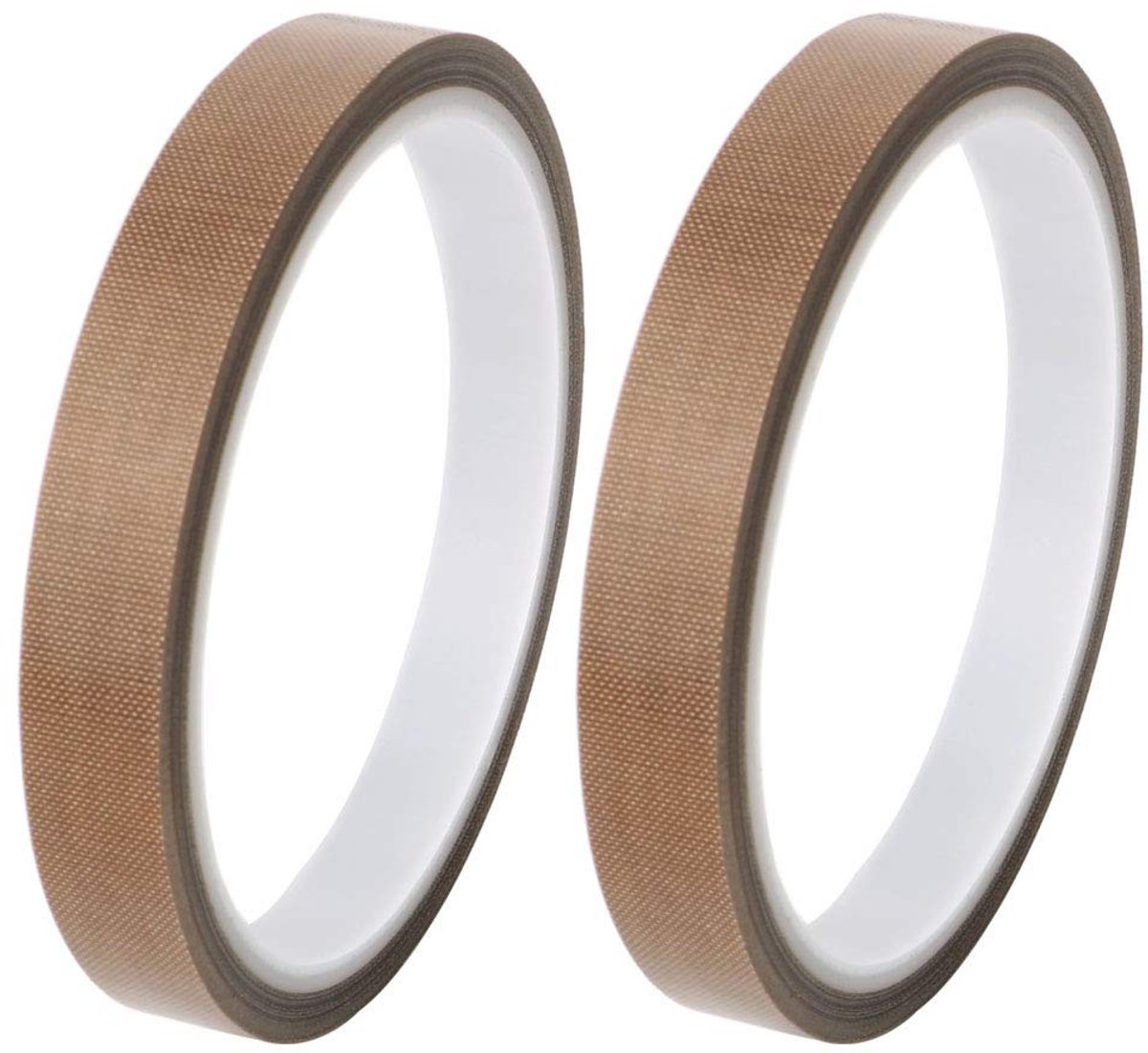 Allecto - Teflon Tape - Hoge Temperatuur Tape - Hittebestendig tot 260°C - 13mm x 10m - Zelfklevend - Perfect voor Voedsel en Farmaceutische Toepas...