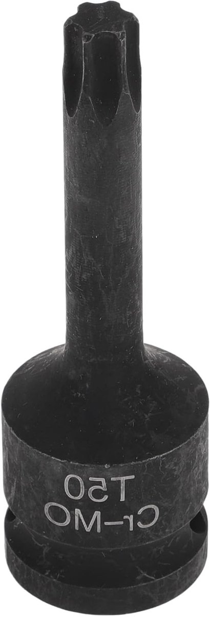 Universele 6 Punt Impact Socket voor Auto en Motorfiets Reparatie - CR-MO Zwart 78mm, 9mm 1/2 Inch Drive, Duurzaam en Betrouwbaar Gereedschap