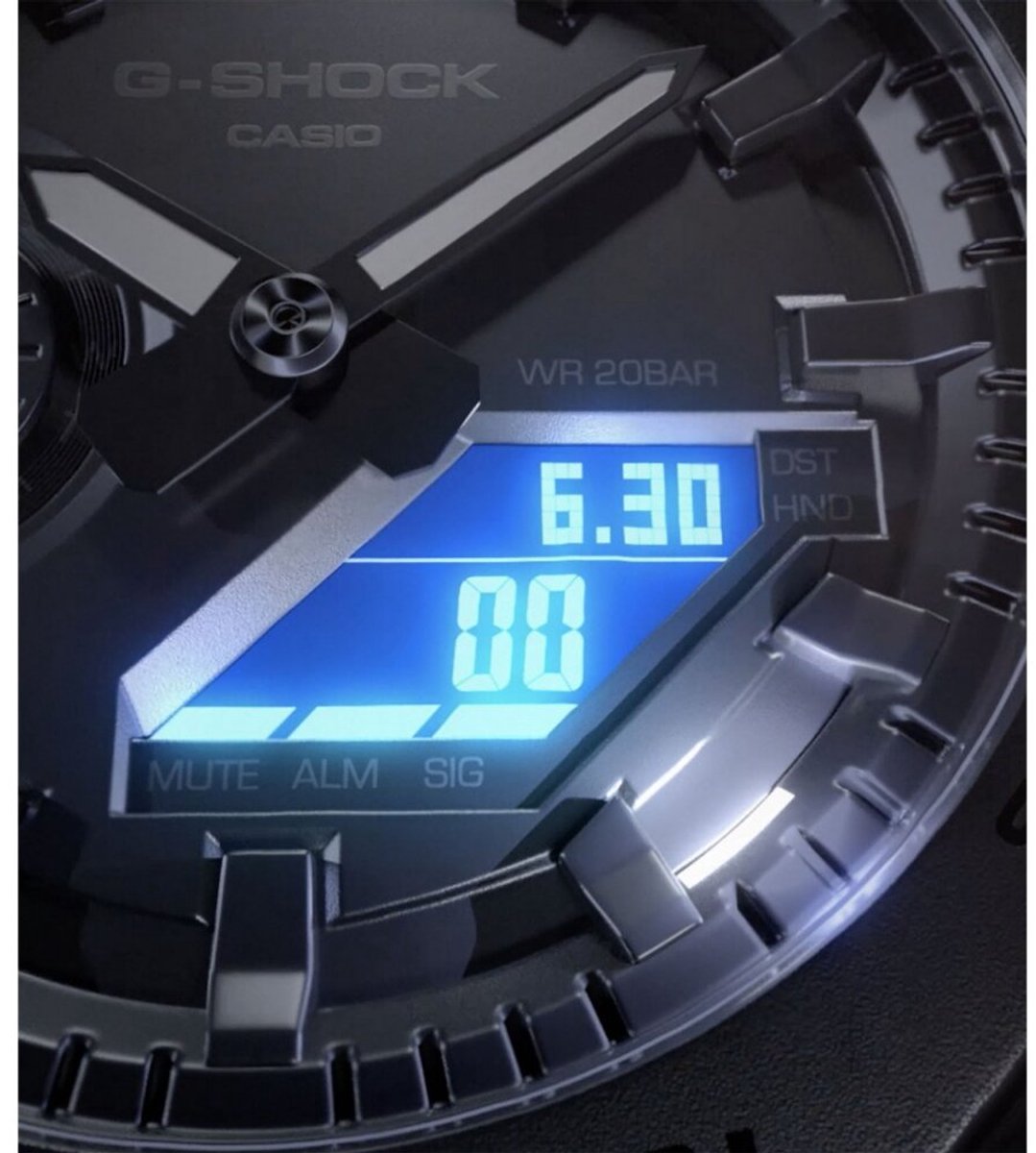 Casio - GM-2100-1AER-MAN - Polshorloge - Heren - Kwarts - G-Shock — cadeau in Sieraden - foto 7