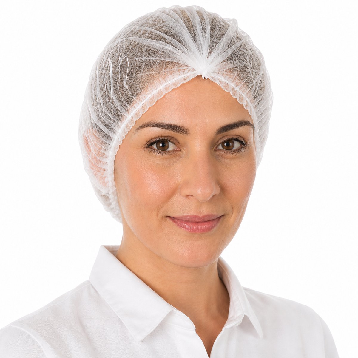 Nesto's® Stevige Haarnetjes - Haarkapjes - Horeca - Keuken - Clip Cap Style - Wegwerp - Plastic - 100 stuks