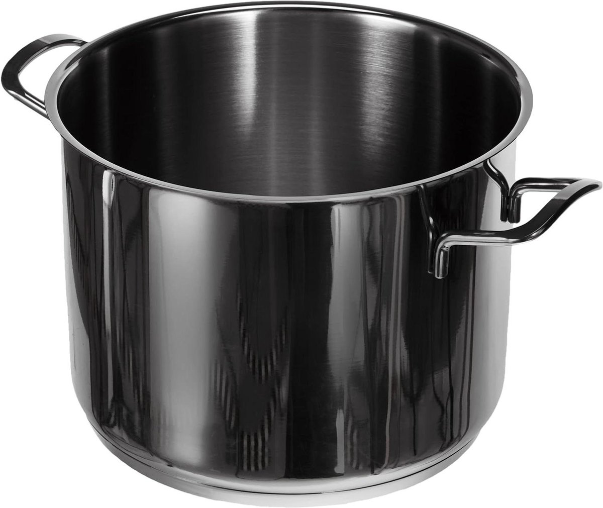 Kookpan RVS - Sauspan Steelpan - Koken en Sudderen - Inductie Bodem - 22 cm - Zilver