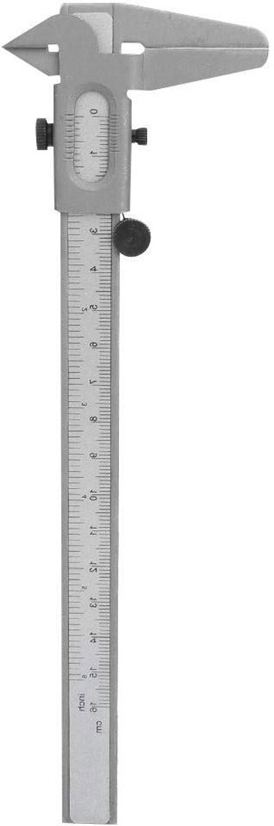 Schuifmaat Metaal - Precisie schuifmaat - Diameter meten - Hoge nauwkeurigheid - 152 cm - Metaalkleur