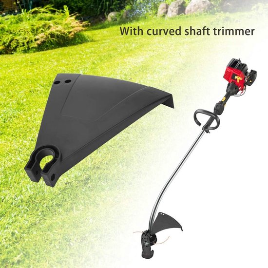 Beschermkap voor bosmaaier, plastic vervangingsdeksel voor heggenschaar past op strimmer trimmer met 1in 25mm 25.4mm zwart — afbeelding 2