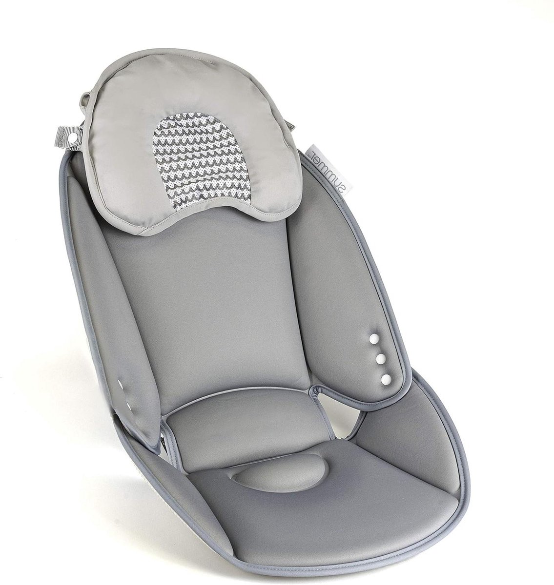 Babybadkussen - Babybadje Gootsteen - Veilig Wassen - Compressiegegoten Schuim - Past Meeste Spoelbakken - Grijs
