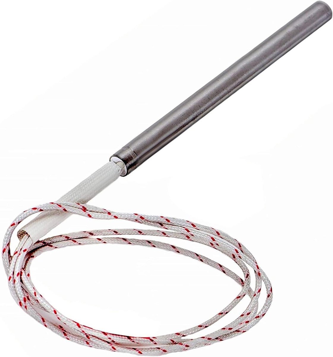 Pelletkachel Ontsteker - Bougie Pelletkachel - Pelletkachel Ontsteken - Snelle Verbranding - 125 mm x 180 mm - Zilver