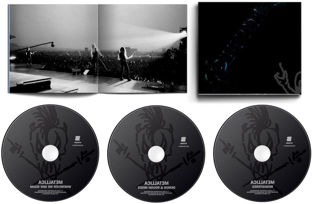 Metallica Album - CD Set - Muziek Luisteren - Remastered Editie - 120 g - Niet gespecificeerd