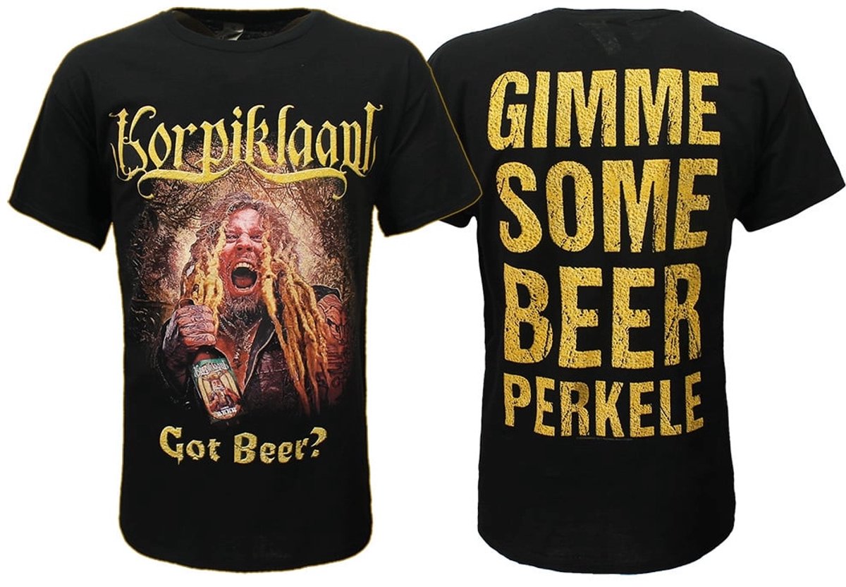 Korpiklaani Gimme Some Beer T-Shirt - Officiële Merchandise - XXL
