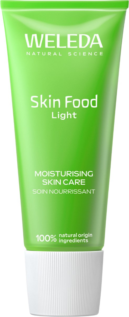 Bol.com WELEDA Skin Food Light - Voedende Crème - Voor Gezicht En Lichaam - Hydraterende Crème Voor Droge Huid - Trekt Snel In -... aanbieding