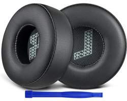 Vervangende oorkussens voor on-ear koptelefoons, zacht leer en geluiddempende schuim, geschikt voor JBL Live 670NC