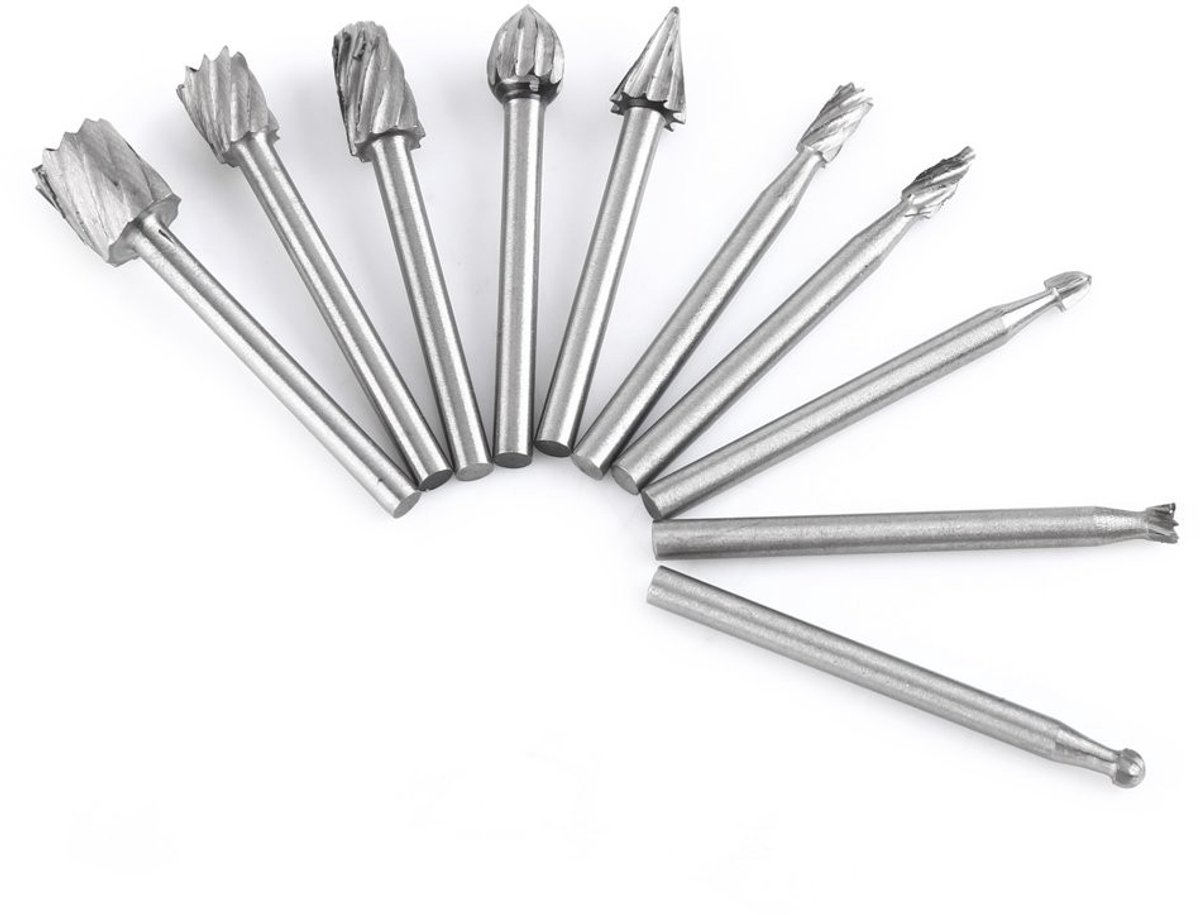 aladdien - Houtboor Set - Professionele Houtbewerking - 10 Stuks - Boren - Voor Hout en Kunststof - Multifunctioneel - Voor Doe-Het-Zelf Enthous...