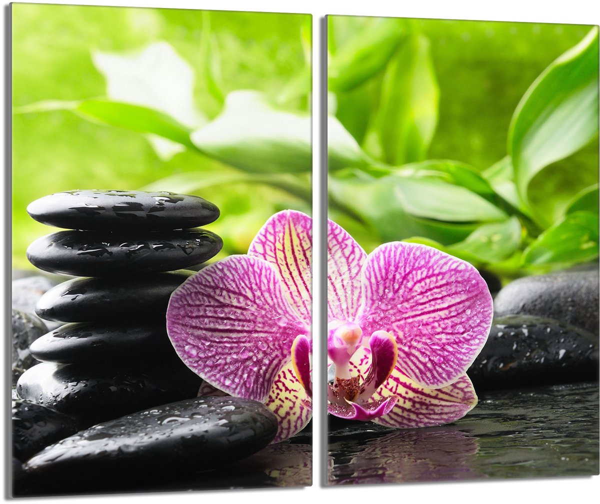 TMK ArtDeko - Snijplank - Beschermpaneel - 2x30x52 cm - Orchidea