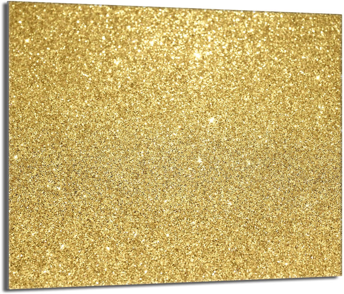 TMK ArtDeko - Snijplank Glas - 60x52cm - Goudkleurig - Veilig en Hygiënisch